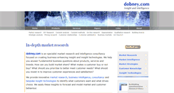 Desktop Screenshot of dobney.com